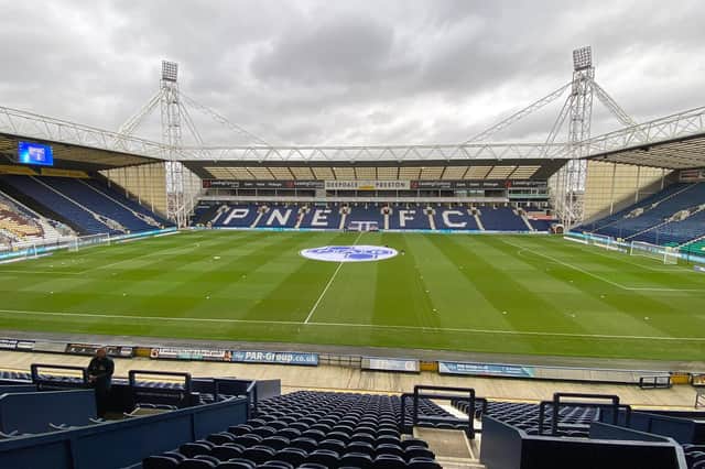 Preston North End's Deepdale home.