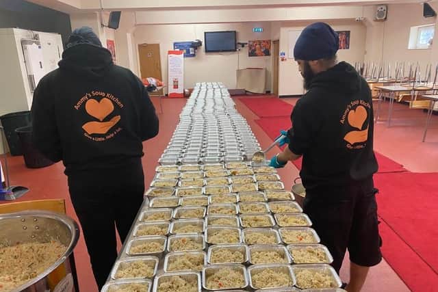 Ammy's Soup Kitchen has been preparing and distributing hundreds of meals a day over the past couple of years