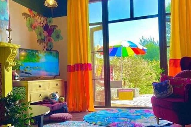 Miss Mustard Design: Kim's living room