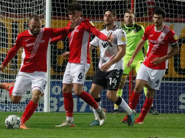 Morecambe drew with Charlton Athletic in midweek