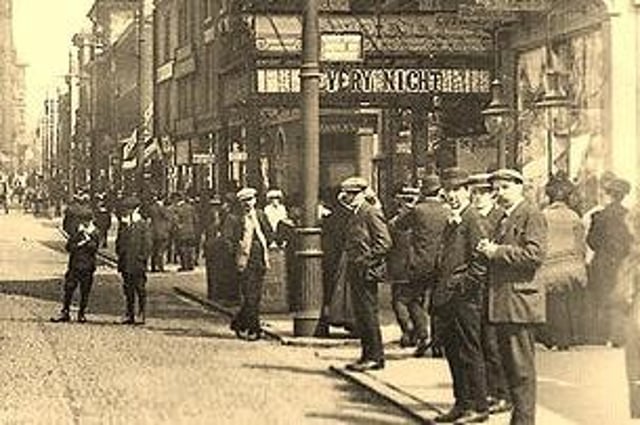 The couple joined the crowds flocking to the Theatre Royal
