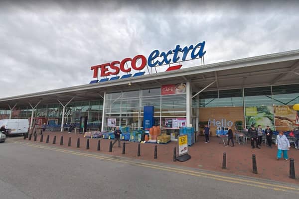 The Tesco Extra in Towngate, Leyland - busy with Black Friday shoppers - had to switch on its emergency supply after the power cut briefly left customers unable to pay by contactless. Full power has now been restored and the supermarket is no longer experiencing any issues. Pic: Google