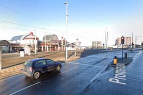 The Promenade is closed off this evening