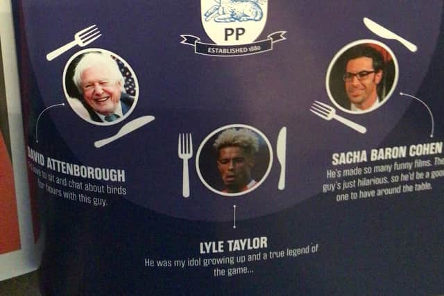 Jordan Storey's ideal dinner party guests in the PNE's match day programme