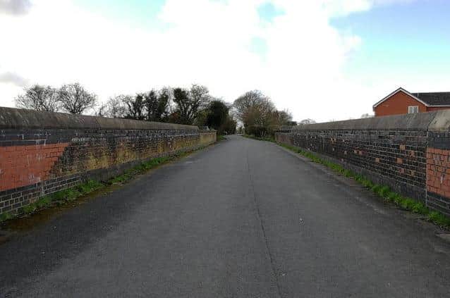 There were concerns over whether the railway bridge on Bee Lane would become dangerous for pedestrians if the number of vehicles using it increased