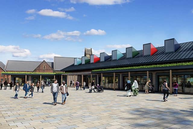 How Leyland Market could look after its planned revamp (image: South Ribble Borough Council)