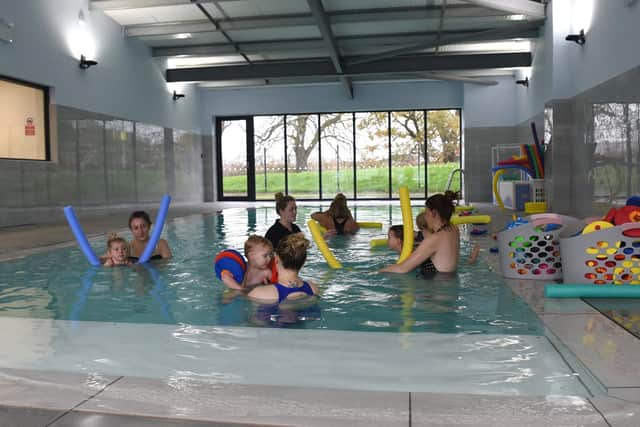 The new swim academy at Strawberrry Fields in Chorley