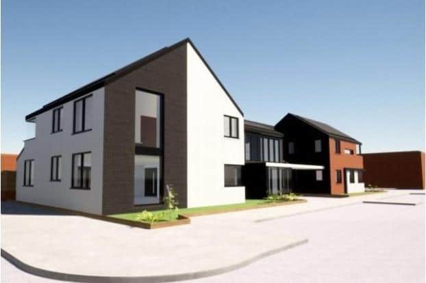Supported living accommodation will be built on the Eldon Street site (Image: Studio John Bridge).
