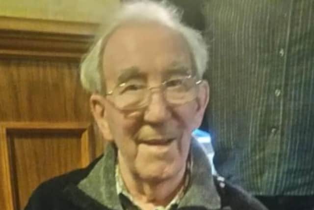 99-year-old ex war veteran Len Howes.