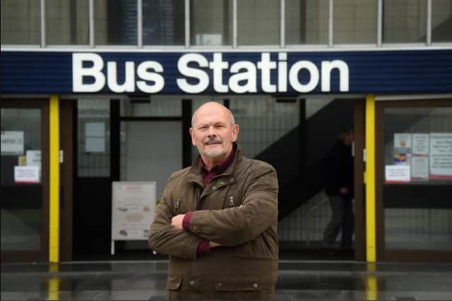 Bob Dunn, managing director of Preston Bus, is in favour of the bid - although he would like to see more done about car parking.