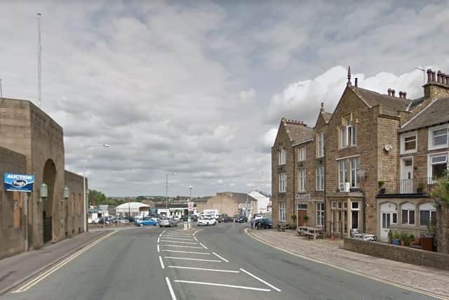 A man was found in Manchester Road, close to Grants Bar, with serious injuries following a machete attack in Accrington (Credit: Google)