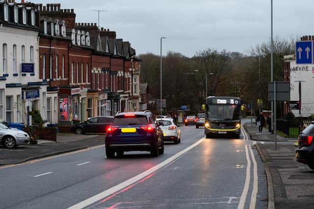 Buses have been coming under attack with bricks thrown by youths on Fishergate Hill in Preston (image: Kelvin Stuttard)