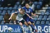 Preston North End's Ali McCann in action against Cardiff City