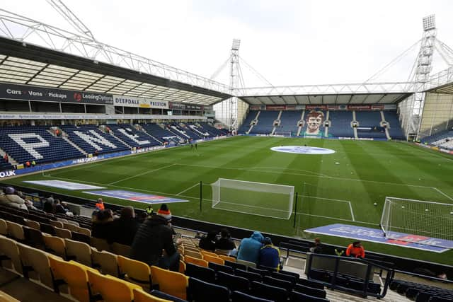 Preston North End's Deepdale ground