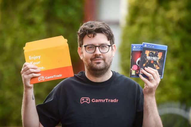 Aaron Morris has set up GamrTradr, a new marketplace for gamers to trade video games.