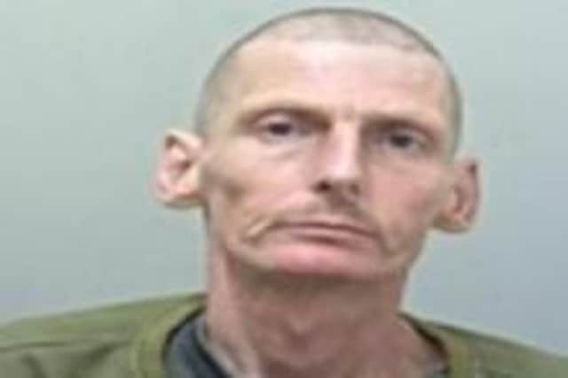 Have you seen Anthony Eden, 41, from Colne? Police want to speak to him in relation to a burglary at the Pets at Home store in Mariners Way (Credit: Lancashire Police)