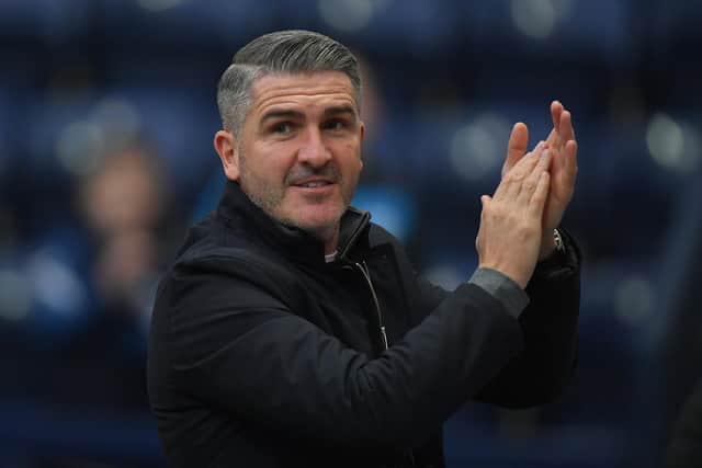 New boss Ryan Lowe enjoyed his first experience of being the manager at Deepdale