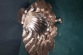 This beautiful antique bon bon dish is priced at 158 pounds