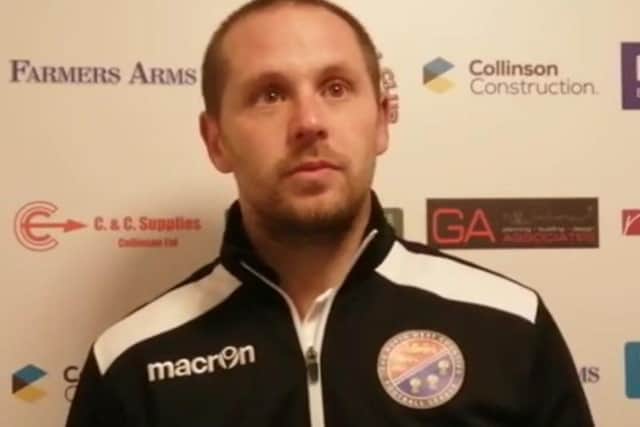Garstang player-manager Zach Clark had scored at Bacup Borough