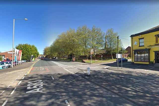 Police diverted traffic after shutting Fylde Road between the railway bridge and the Citroen dealership following a hoax emergency call at 2.30pm yesterday (Monday, December 13). Pic: Google