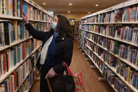 Inside the relocated Harris Library at Preston's Guild Hall.   Photo: Neil Cross