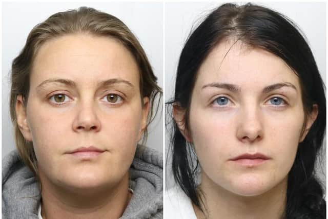 Pictured left, Savannah Brockhill who has been jailed for life with a minimum term of 25 years, and right, Frankie Smith who has been jailed for eight years.