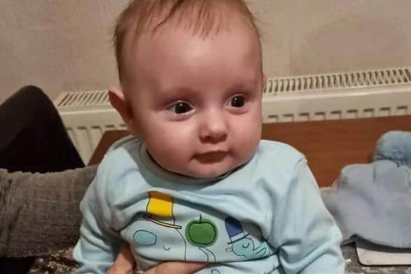 Lachlan Hargreaves was just 4-months-old when he tragically passed away at home in Fazackerley Street (Photo by Stacey Hargreaves)