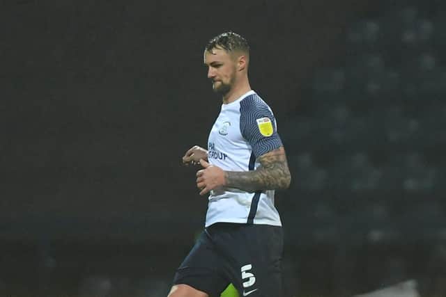 Preston North End defender Patrick Bauer