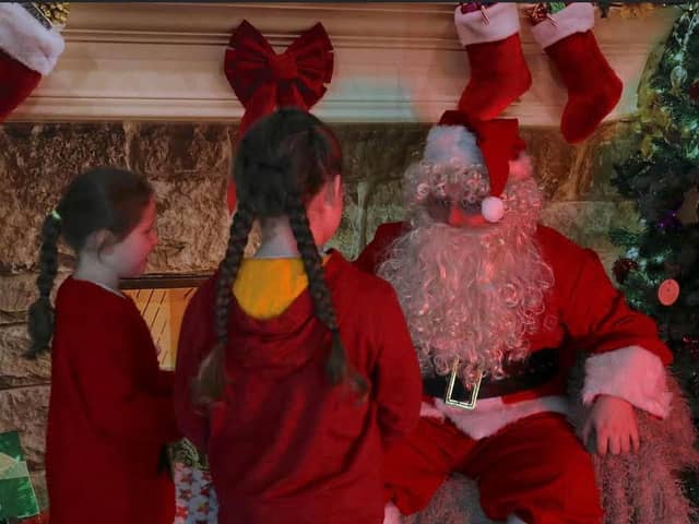 Santa with some children who attended a Family Festive Fun Day last weekend.