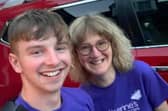 Sarah Gunning (pictured right) supports the Light Up A Life fundraiser each year
