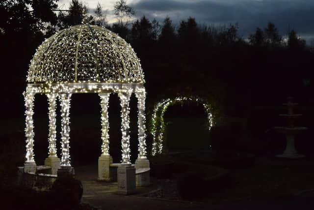 Part of the annual light display at St Catherine's Hospice at Lostock Hall