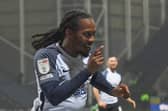 Daniel Johnson celebrating his goal against Barnsley