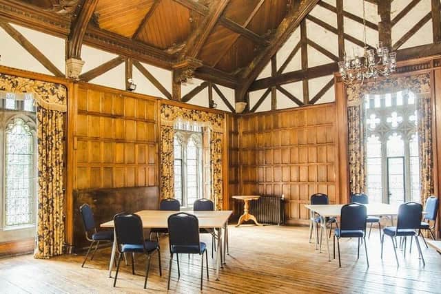 The Great Hall at Whalley Abbey
