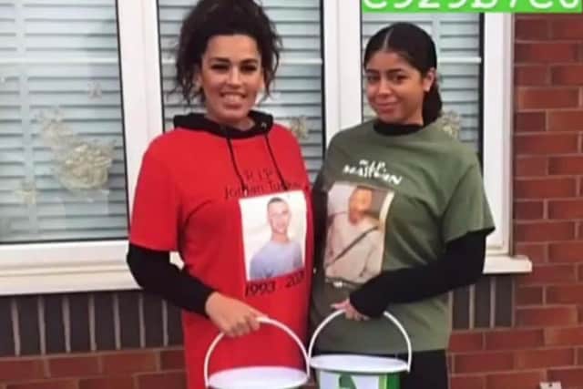 Tasha and Chanel at their recent fundraiser.