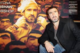 Eric Cantona attends a premiere of ‘Looking for Eric’ in October 2009 (photo: Getty Images)