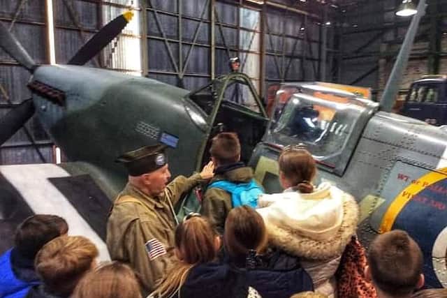 School children can now have educational visits to the aviation museum