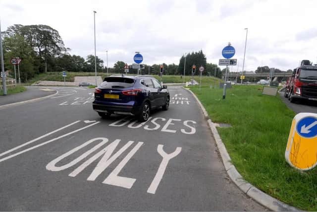 It might only be short, but Broughton's first bus lane has nabbed 32,000 errant motorists, including this one.