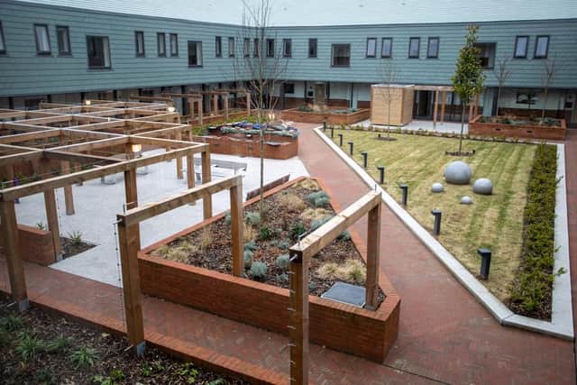 CGA's new extra-care facility The Courtyards in Ingol which includes 60 high-spec apartments.