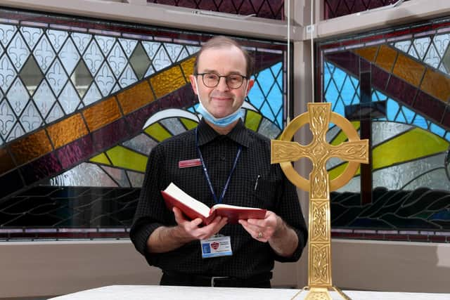 Reverend Simon Gilbertson, Chaplain (image: Neil Cross)