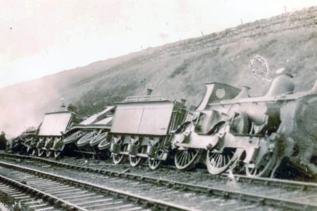 Hawes Junction railway crash of Christmas Eve, 1910