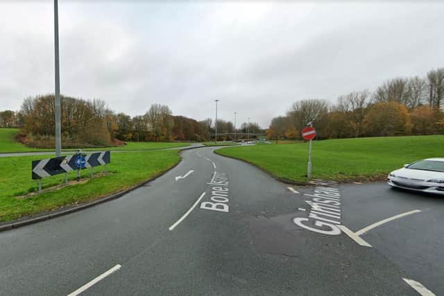 A pedestrian died after they were struck by a Skoda Octavia as it entered the dual carriageway from Bone Island (Credit: Google)