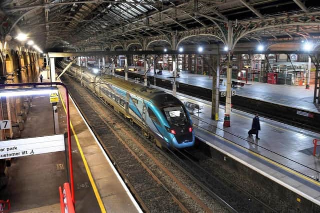 The number of passengers entering and exiting stations like Preston fell sharply in the 12 months after the pandemic struck