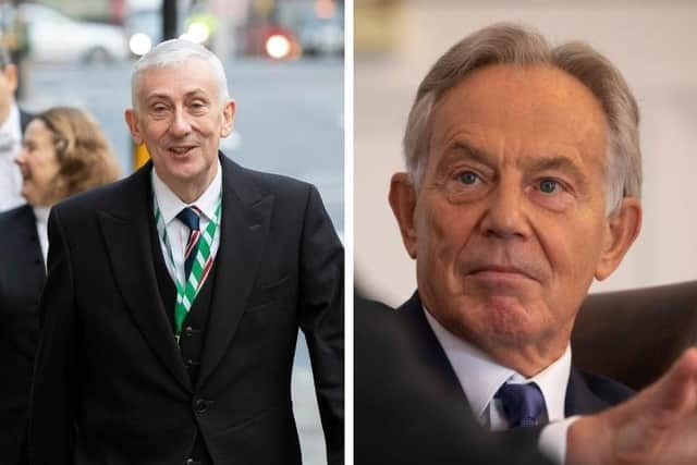 Sir Lindsay Hoyle has had his say on Tony Blair's knighthood