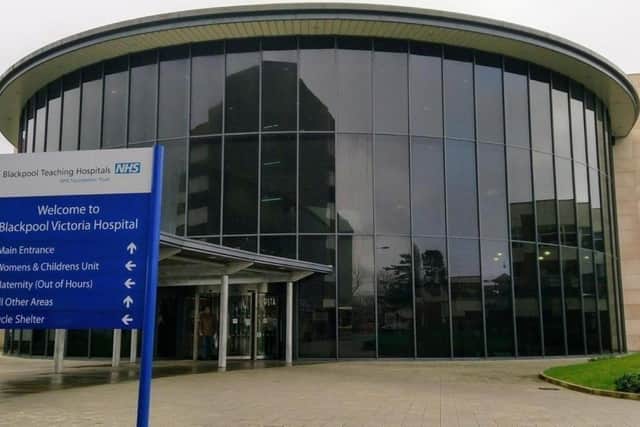 Visiting is still allowed at Blackpool Victoria Hospital