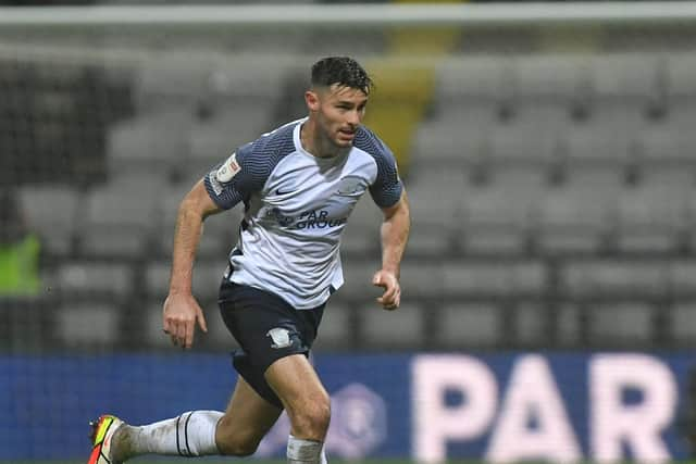 Preston North End defender Andrew Hughes