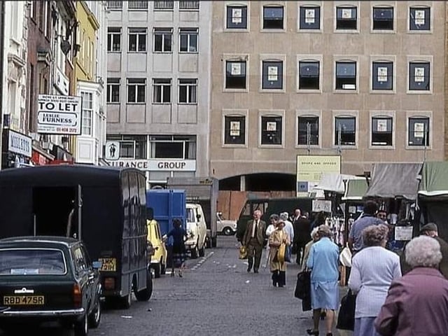 The Market Square was alwasy bustling - what was your favourite stall?