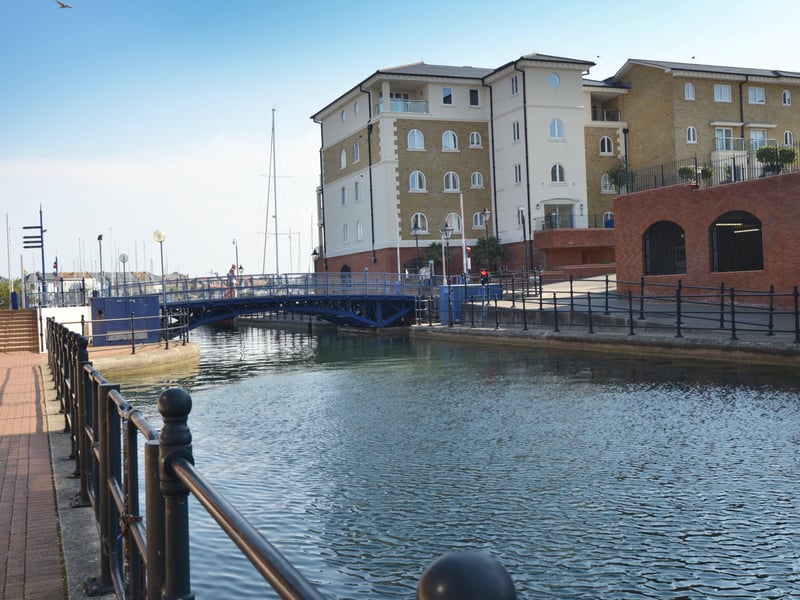 The rate of covid cases in the Sovereign Harbour area was zero on March 25 - and remained zero on April 1.