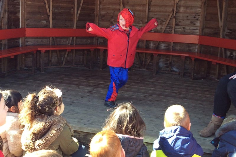 This school held a superhero day, costumes ranged from Spiderman and Batgirl to children dressing up as family members who they considered to be their superheroes. They raised an impressive £334.