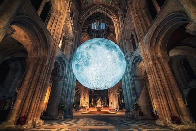 Museum of the Moon at Chichester Cathedral