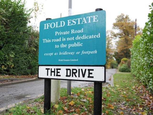 Ifold and Wisborough Green had 1380 Covid-19 cases per 100,000 people in the latest week, a rise of 42.4 per cent from the week before.